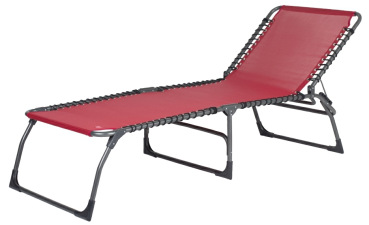 FIAM® Liegestuhl CASANOVA XXL 037TX Rot